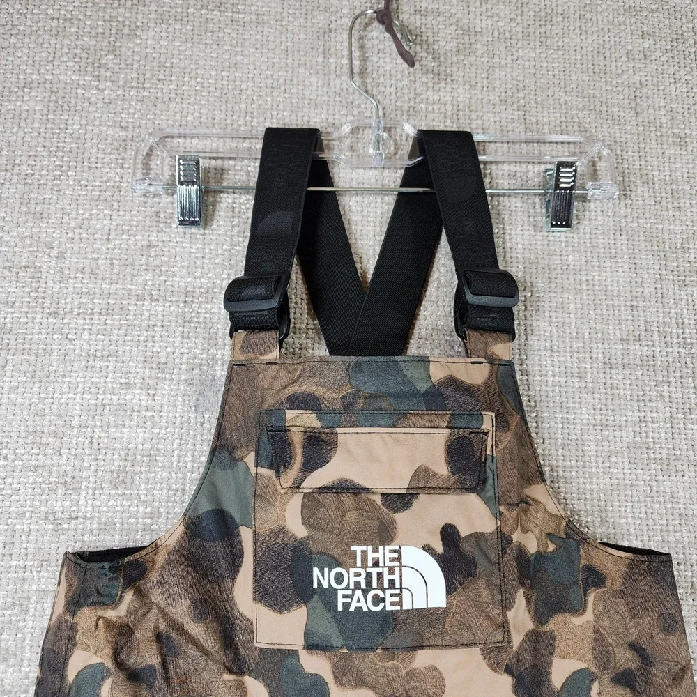 The North Face Freedom Utility Bibs Dryvent Youth L‎ 12 Camo Ski Snowboard NWT